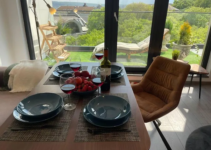 Panoramic In With Underground Parking Apartment